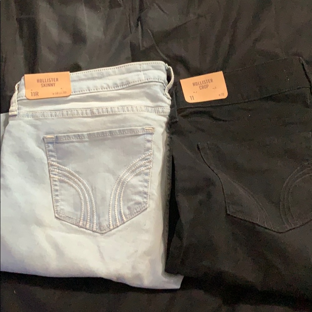 2 pairs NWT Hollister Co jeans